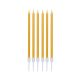 Arany Metallic Gold tortagyertya, gyertya szett 6 db-os
