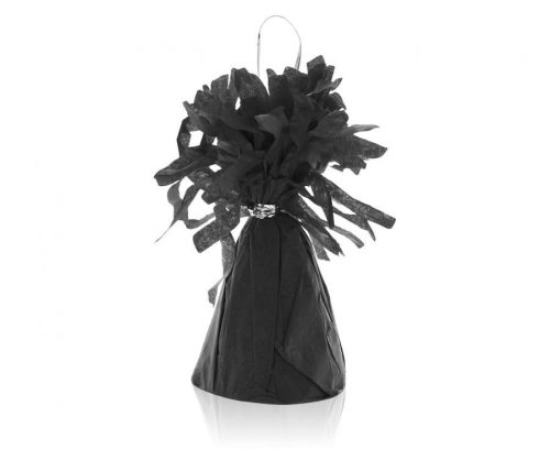 Fekete Matt Black léggömb, lufi súly