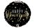 Happy New Year Stars fólia lufi 46 cm