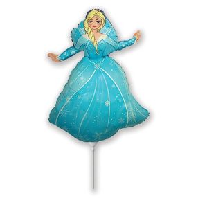 Hercegnő Land of Ice fólia lufi 36 cm (WP)