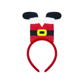 Mikulás láb Santa fejpánt