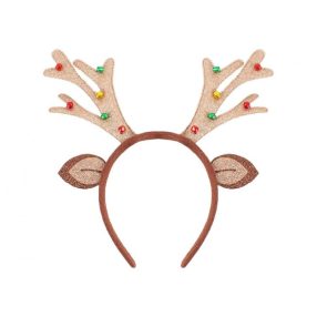 Barna Brown csilingelős agancs fejpánt