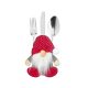 Manó Gnome Karácsonyi evőeszköz tartó