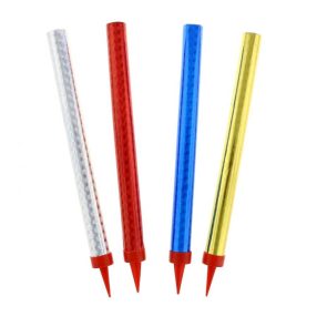 Színes Colorful torta tűzijáték 18 cm 4 db-os