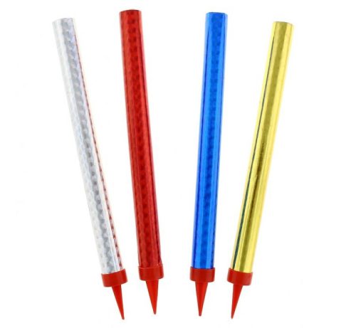 Színes Colorful torta tűzijáték 18 cm 4 db-os