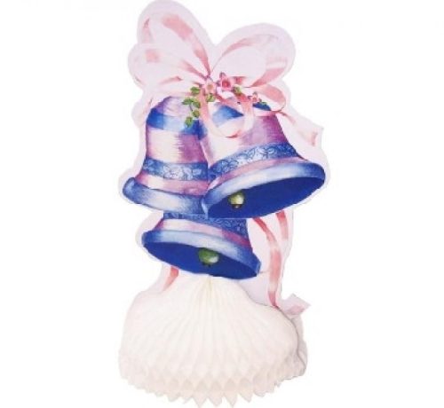 Esküvő Bell asztali dekoráció 29 cm