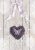Levendula Heart A/4 gumis mappa