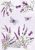 Levendula Butterfly A/4 gumis mappa