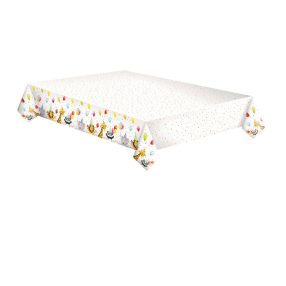 Happy Birthday Star papír asztalterítő 120x180 cm