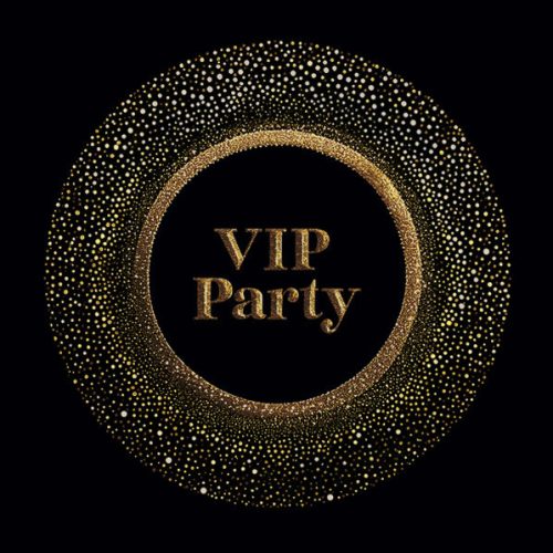 Party Gold VIP szalvéta 20 db-os 33x33 cm