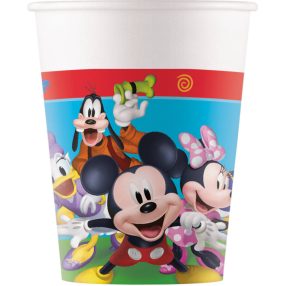   Disney Mickey Rock the House papír pohár 8 db-os 200 ml FSC