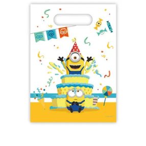   Minyonok The Rise of Gru ajándéktasak, ajándékzacskó 6 db-os