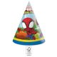 Pókember Spidey parti kalap, csákó 6 db-os FSC