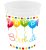 Happy Birthday Streamers micro prémium műanyag pohár 250 ml