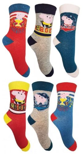 Peppa malac George gyerek zokni 23-34