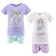 Disney Jégvarázs Smile Sparkle gyerek rövid pizsama 4 - 8 év / 104 - 128 cm