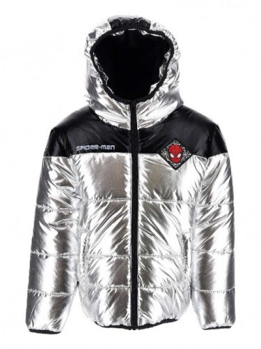 Pókember Silver gyerek bélelt kabát 3 - 8 év / 98 - 128 cm