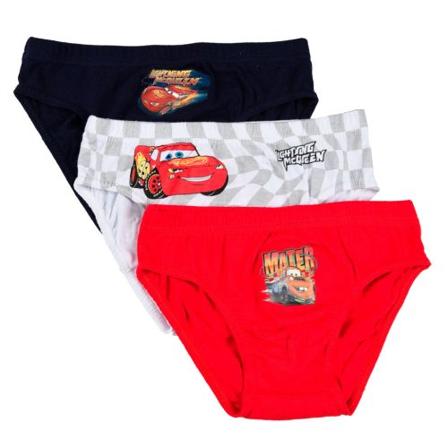 Disney Verdák Mater gyerek fehérnemű, alsó 3 darab/csomag 3 - 6 év / 98 - 116 cm