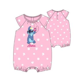  Disney Lilo és Stitch, A csillagkutya Mini Aloha Pink baba napozó 6-24 hó