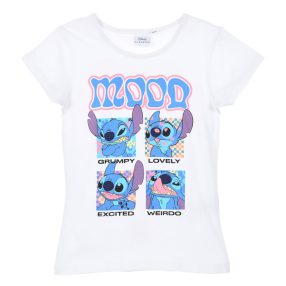   Disney Lilo és Stitch, A csillagkutya Mood gyerek rövid póló, felső 3 - 8 év / 98 - 128 cm