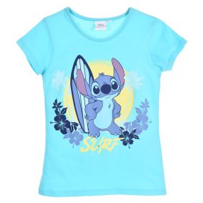   Disney Lilo és Stitch, A csillagkutya Surf gyerek rövid póló, felső 3 - 8 év / 98 - 128 cm