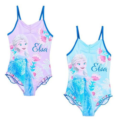 Disney Jégvarázs Elsa Smile gyerek fürdőruha, úszó 4 - 8 év / 104 - 128 cm