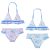 Disney Jégvarázs Sunshine gyerek fürdőruha, bikini 4 - 8 év / 104 - 128 cm