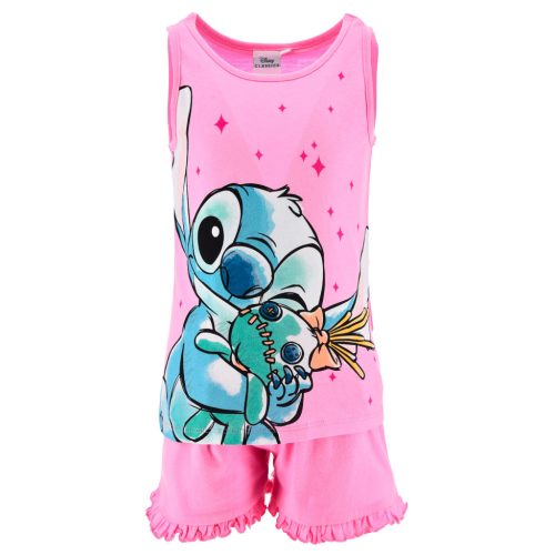 Disney Lilo és Stitch, A csillagkutya Scrump gyerek rövid pizsama 3 - 8 év / 98 - 128 cm Díszdobozban