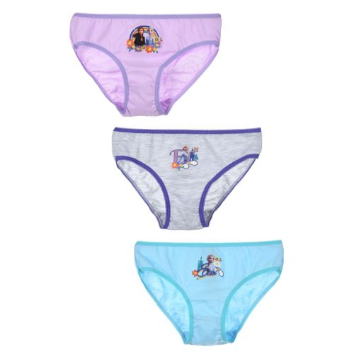 Disney Jégvarázs Rainbow gyerek fehérnemű, bugyi 3 darab/csomag 3 - 8 év / 98 - 128 cm