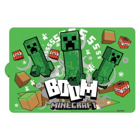 Minecraft Creeper tányéralátét