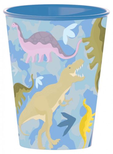 Dinoszaurusz Blue műanyag pohár 260 ml
