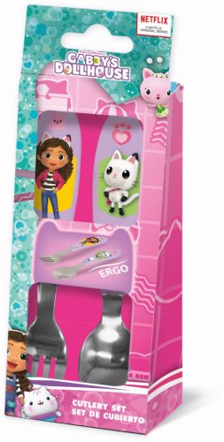 Gabi babaháza Wonderland fém ergo evőeszköz készlet - 2 darabos