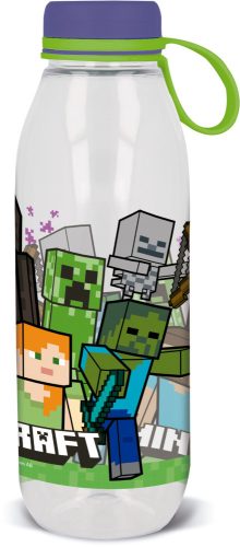Minecraft Creeper Ecozen műanyag kulacs csavaros kupakkal 650 ml