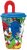 Sonic a sündisznó Adventure szívószálas pohár, műanyag 430 ml