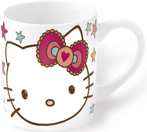 Hello Kitty Stars porcelán bögre 325 ml (11 oz) Díszdobozban