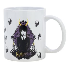   Wednesday Nevermore porcelán bögre 325 ml (11 oz) Díszdobozban