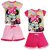 Disney Minnie Style gyerek rövid pizsama Díszdobozban 3 - 8 év / 98 - 128 cm