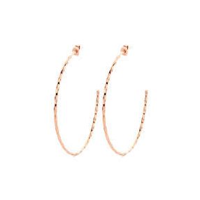 Victoria Rose gold színű karika fülbevaló