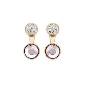 Victoria Rose gold színű színes köves fülbevaló