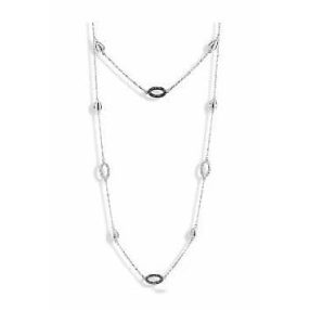 Victoria Ezüst színű köves nyaklánc