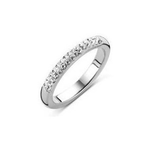 Victoria Ezüst színű fehér köves gyűrű