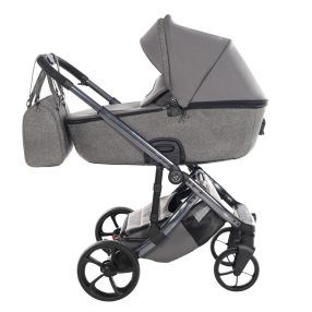   Junama Glitter V3 3in1 Multifunktions-Kinderwagen – Graphit
