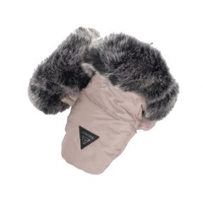 Junama Universal Pelzhandschuhe - Rosa