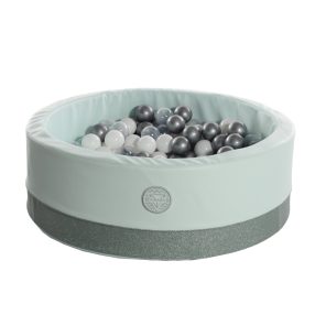 Junama Hand Craft Glitter Bällebad + 200 Kugeln - Blau