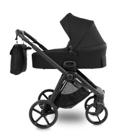 JUNAMA Mami 3in1 multifunktionaler Kinderwagen - Schwarz