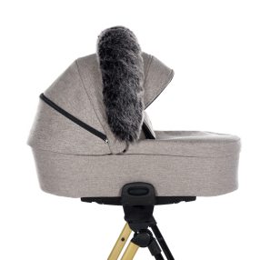 Junama Universal Kinderwagen Pelz - Grau