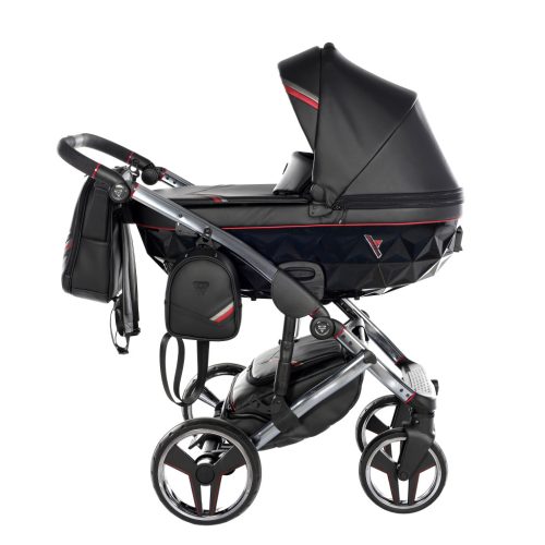 JUNAMA Sport 3in1 Multifunktionskinderwagen - Schwarz