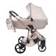 Junama Termo V3 Glitter Eco 3in1 multifunkciós babakocsi - Bézs/Rosegold