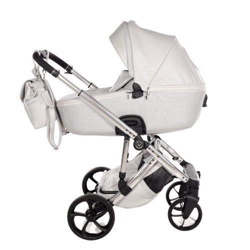 Junama Termo V3 Glitter Eco 3in1 multifunkciós babakocsi - Szürke/Ezüst 
