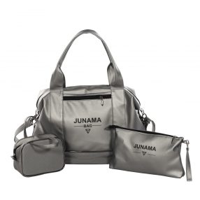 JUNAMA Taschen-Set - silber